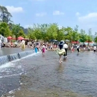 楚雄人注意：水库放水啦，龙川江河道再好玩也别靠近！