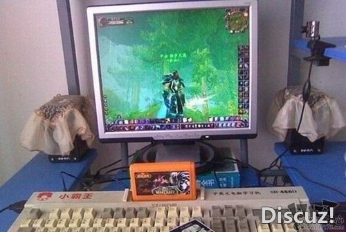 小霸王牌PC游戏。