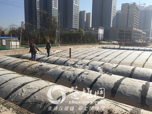 楚雄市东南片区4号路青龙河桥拟5月竣工1.jpg